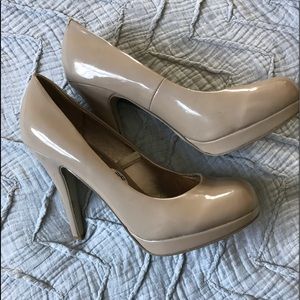 Steve Madden/ Madden Girl Nude Heels